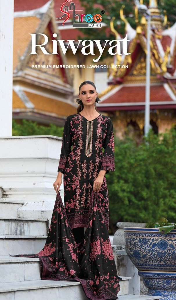 RIWAYAT PREMIUM EMBRODERED by Shree